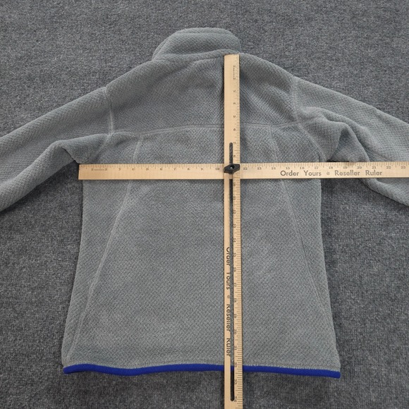 Patagonia Jacket Womens‎ Extra Small Grey Re Tool Snap T Fleece Hike Outdoors - Picture 12 of 14